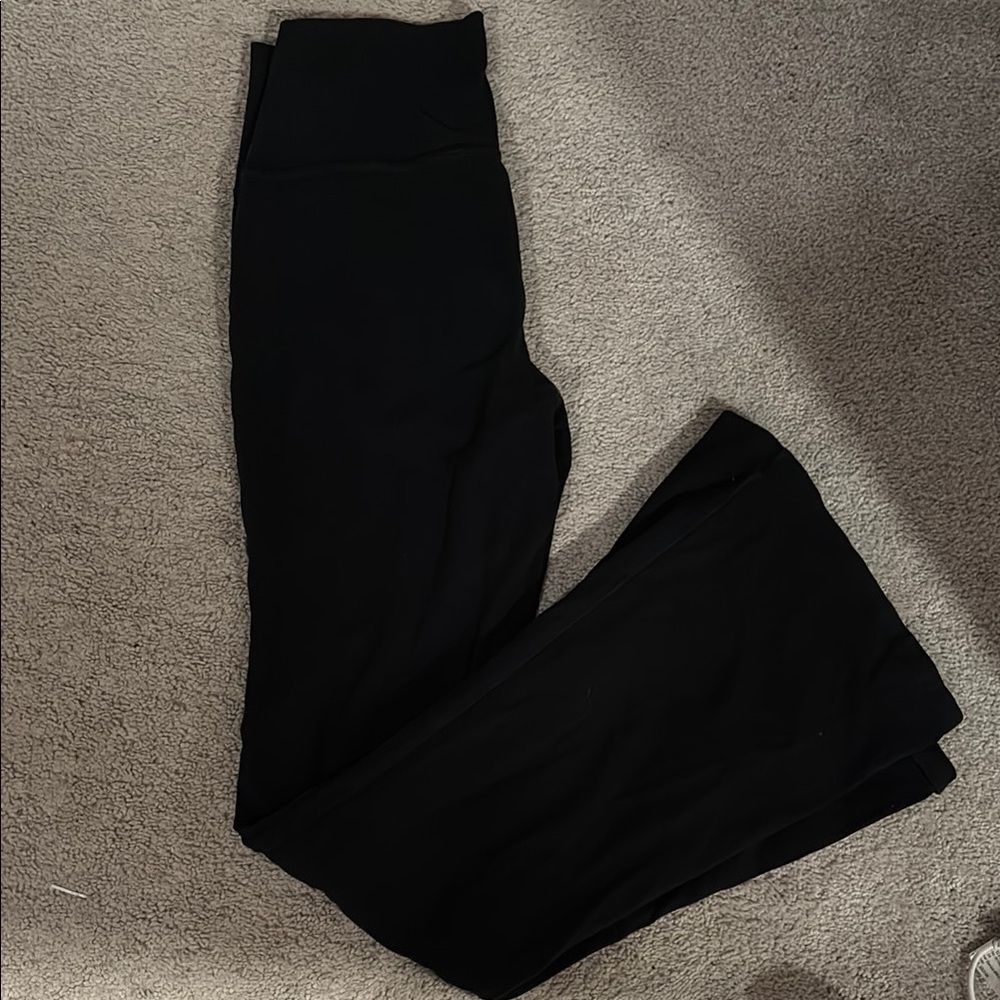 Black Flared Leggings